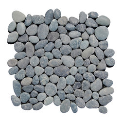 Gray Black Pebble Tile - Products