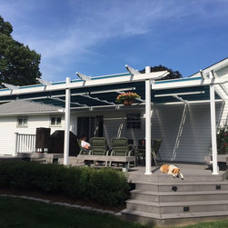Attached Pergola in MD with Turquoise - Products