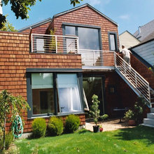 exterior deck and stairs