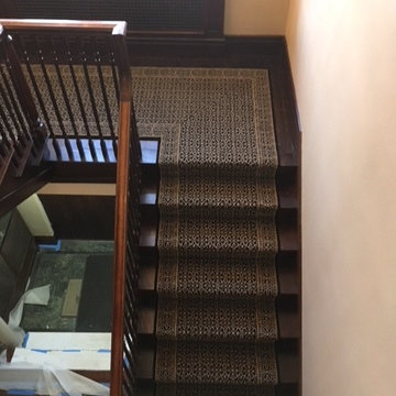 Custom Staircase Runner