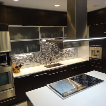 Contemporary Wood Mode Kitchen