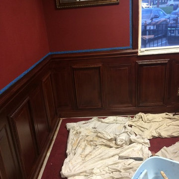 Dark custom stain