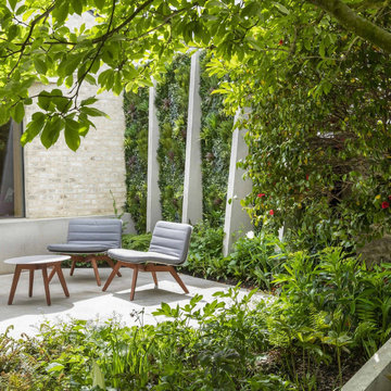 Custom Fit Garden with Faux Green Walls