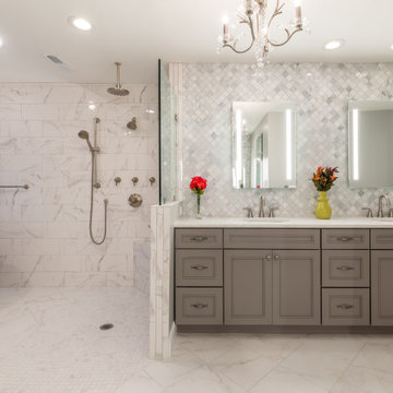 Luxurious Master Bathroom Remodel in McLean VA