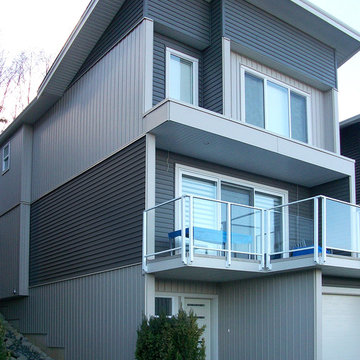 Mixed Vinyl Siding
