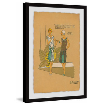 "Chatty Kathies" Framed Painting Print, 12"x18"