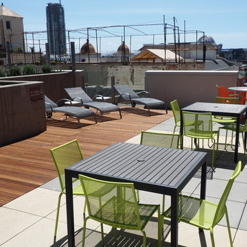 San Diego High-Rise Aparment Rooftop