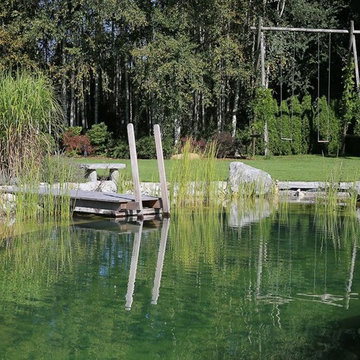 Zuhause schwimmen