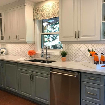 Tiny Kitchen Creative Design, Spacious Countertops