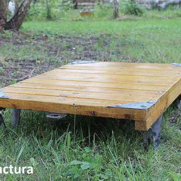 Palettenwagen / Rollpalette / Lofttisch / Industriepalettenwagen
