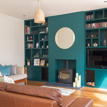 Fireplace wall