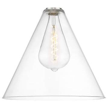 Innovations Berkshire-Light 16" Clear Glass