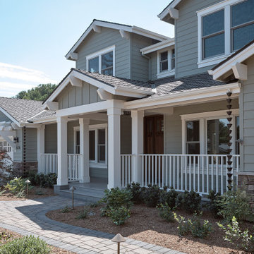 Exterior Craftsman Custom Home