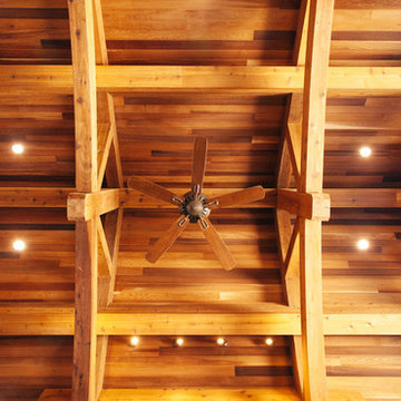 Timber Frame Home In The Country