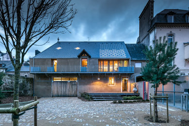 Design ideas for a contemporary exterior in Brest.