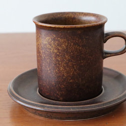 ARABIA アラビア Ruska ルスカ コーヒーカップ&ソーサー - コーヒーカップ＆ソーサー