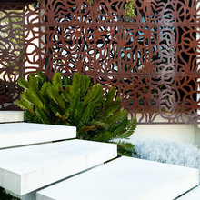 Screen ideas for front patio under deck