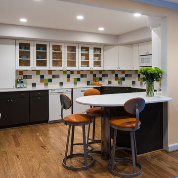 Vibrant Bethesda Condo Kitchen-After