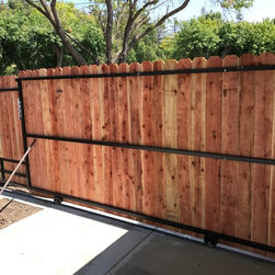 Concord Wooden Automatic Gate Installation - Products