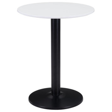 Alto Bistro Table, White & Black, Belen Kox