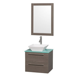 24" Wall Mounted Bathroom Vanity Set - Bathroom Vanities And Sink Consoles