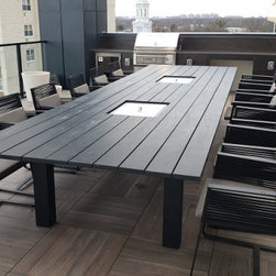 Outdoor Communal Table - Outdoor Dining Tables