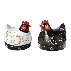 Hen Coop Kitchen Timer - Set of 2 - Kitchen Timers