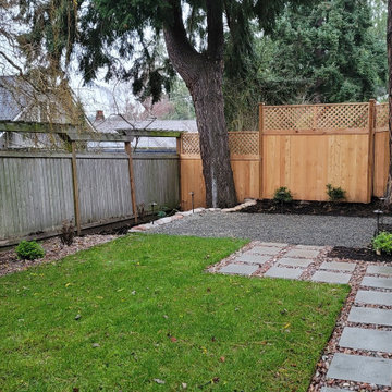 Fauntleroy Yard Update -Back Yard
