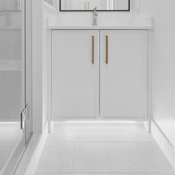 Sherwood Park Custom Home - Rift Cut White Oak with Natural Lacquer