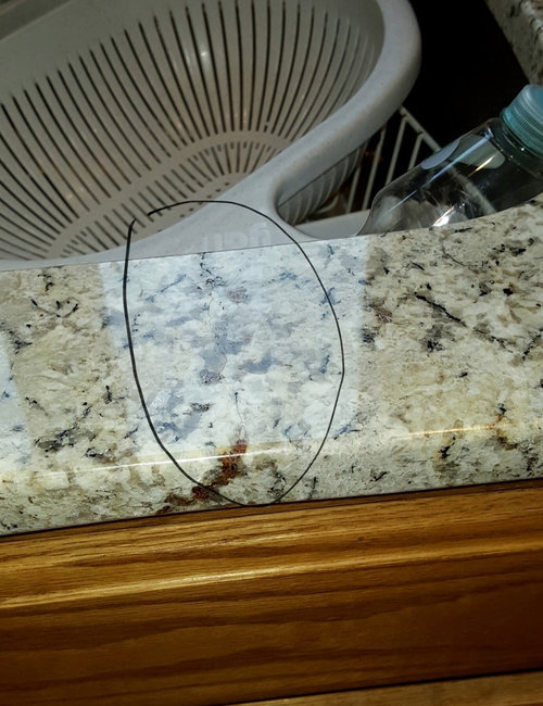 New Granite Counters Installed Ed, What Causes Pitting In Quartz Countertops