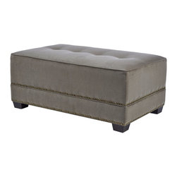 Davis Ottoman - Footstools And Ottomans