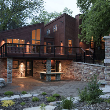 Contemporary Home Addition Mahomet