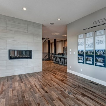 Organik Charisma Hardwood Flooring - Living Room