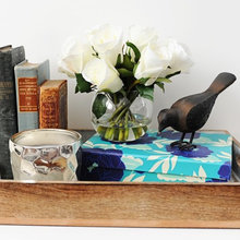 Table & Bookshelf Decor Ideas