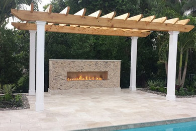 Inspiration for a patio remodel in Miami