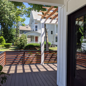 Entry Porch Deck Second Empire Farmhouse