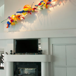'Primary Fete' wall sculpture - Wall Sculptures