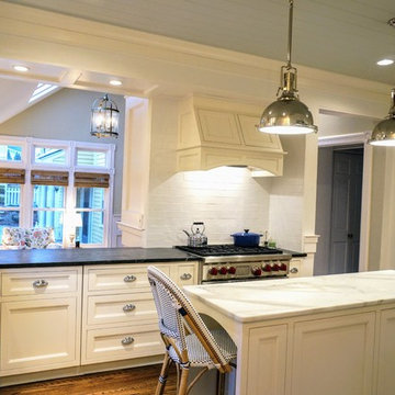Historic District White Kitchen