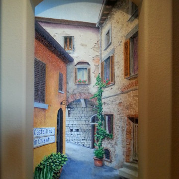 Tuscan alcove