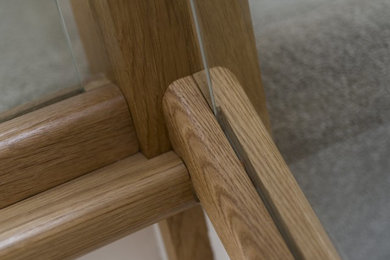 Classic staircase in Dorset.