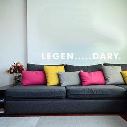 Legen...dary Legendary Quote Wall Decal - Wall Decals
