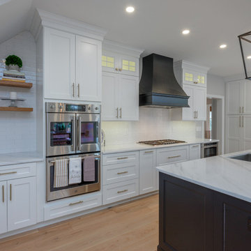 Transitional Farmhouse Kitchen and First Floor Remodel