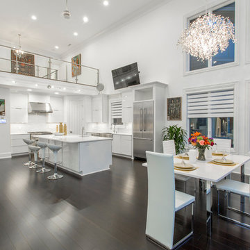 Open Floor Plan- Kitchen, Dining, Loft