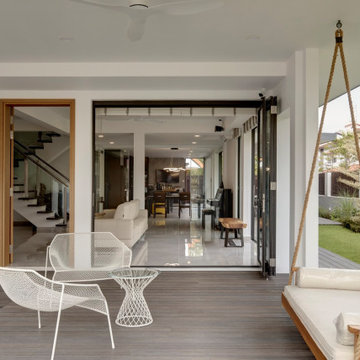 Timber Cubes House at Tamarind Road