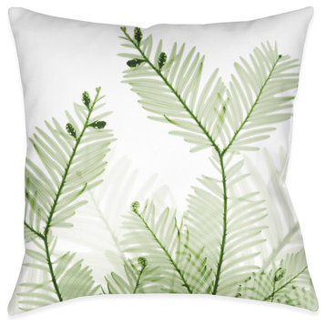 Laural Home Sage Sequoia Decorative Pillow, 18"x18"