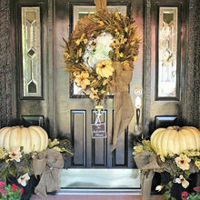 fall front door