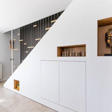 meuble TV et rangements invisibles