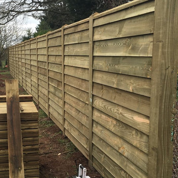 Bespoke double sided security fence