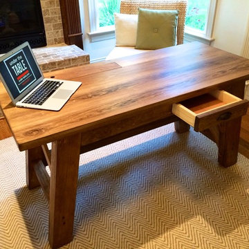 Poplar Electronics Desk