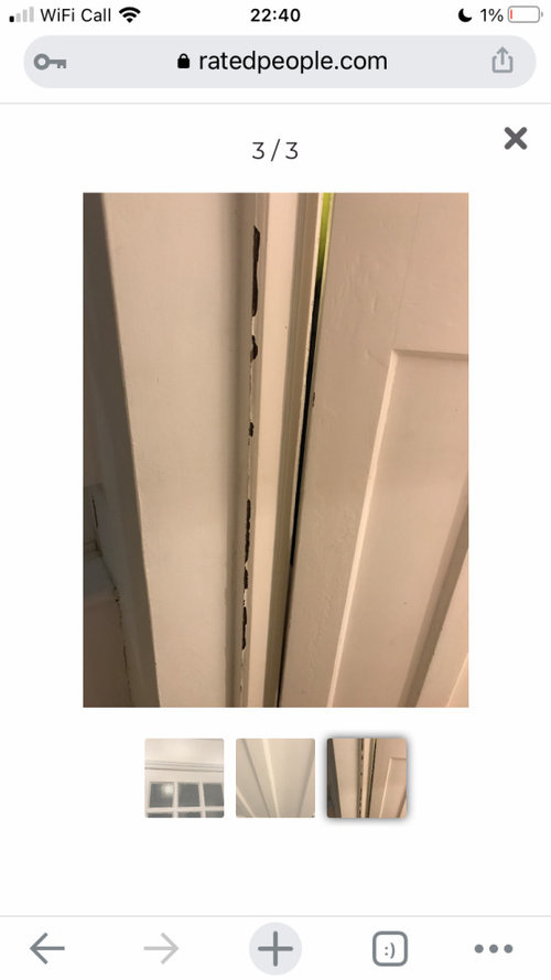 Wooden front door repair Houzz UK